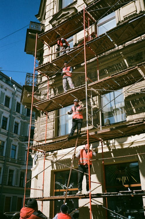  An image of people working on a construction site 